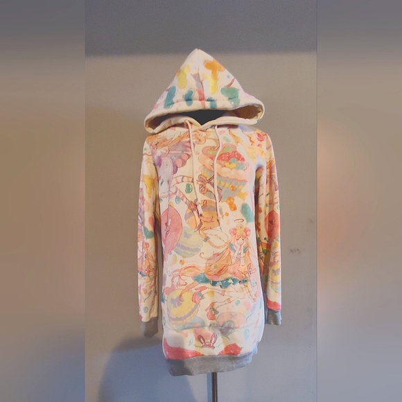 💝 Harajuku long hoodie 💝 - Picture 1 of 4